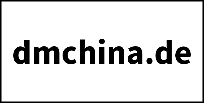 dmchina.de