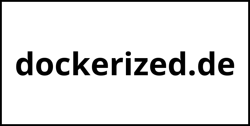 dockerized.de