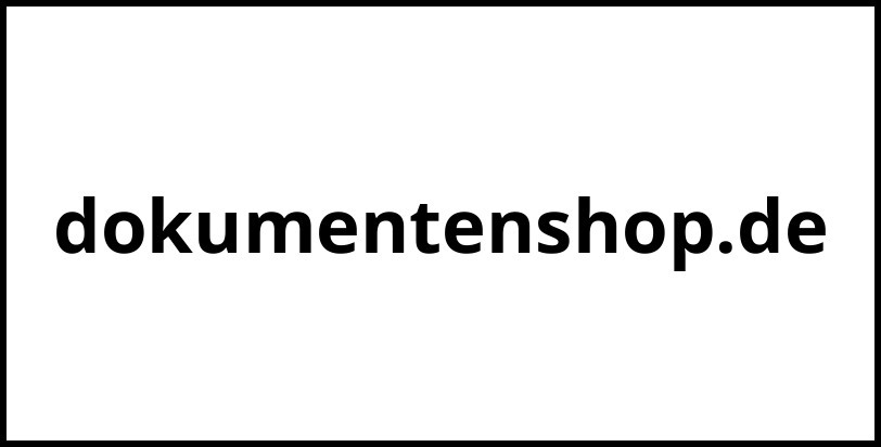 dokumentenshop.de