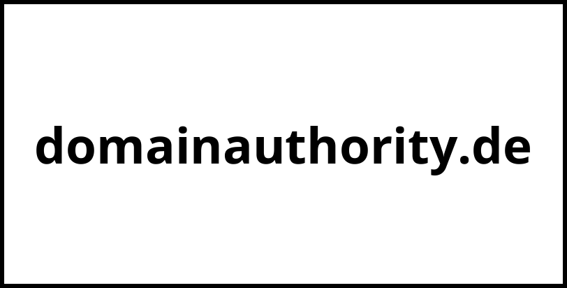 domainauthority.de