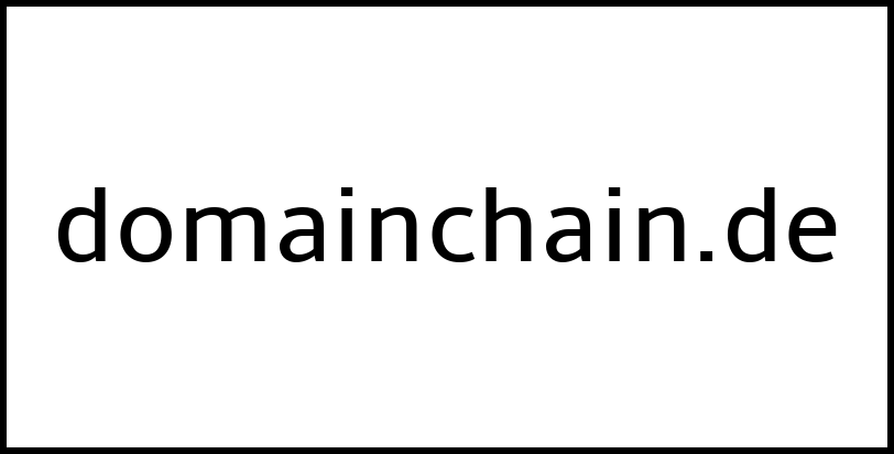 domainchain.de