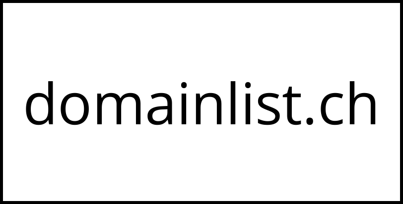 domainlist.ch