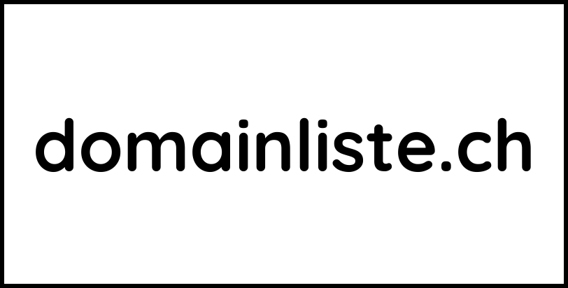 domainliste.ch
