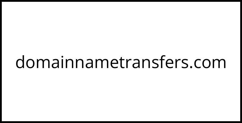 domainnametransfers.com