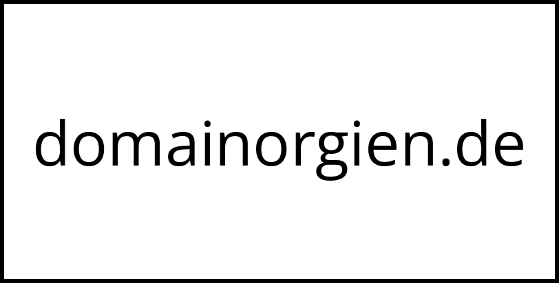domainorgien.de