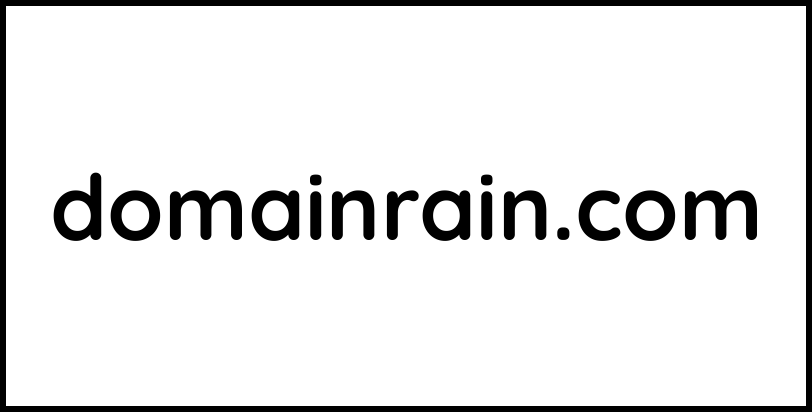 domainrain.com