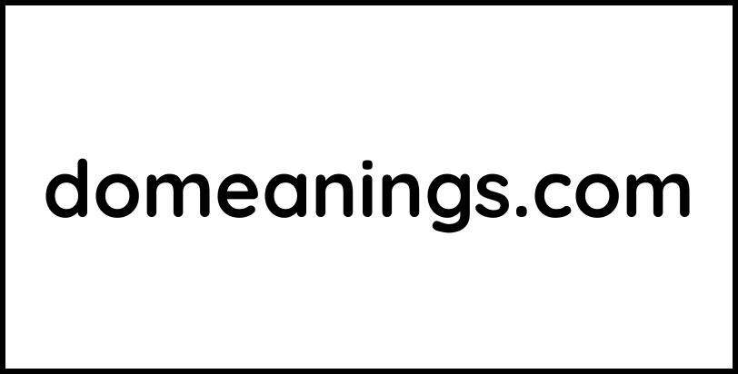 domeanings.com