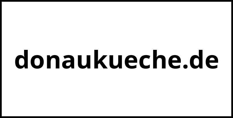 donaukueche.de