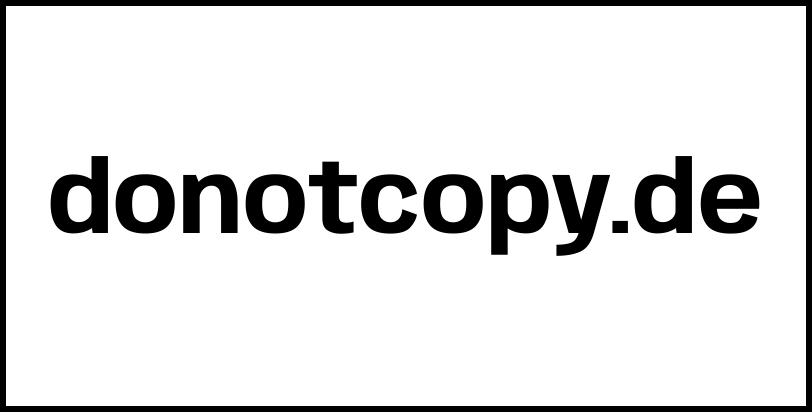 donotcopy.de