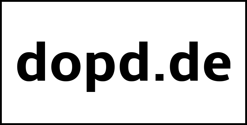 dopd.de