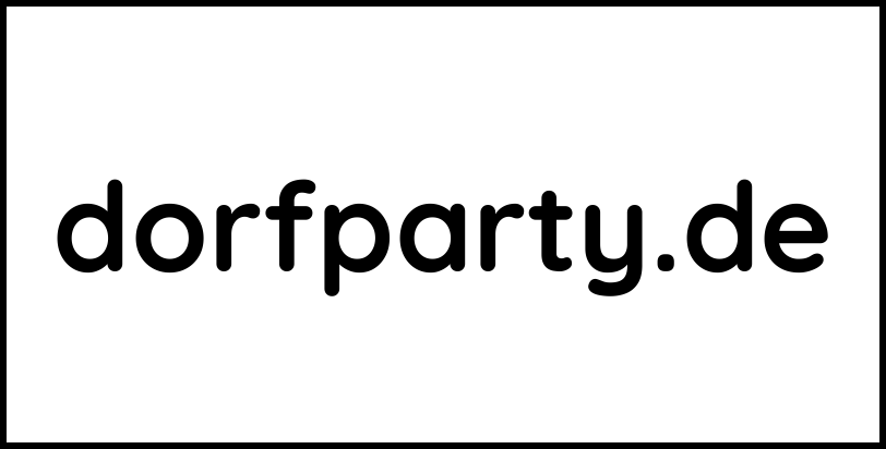 dorfparty.de