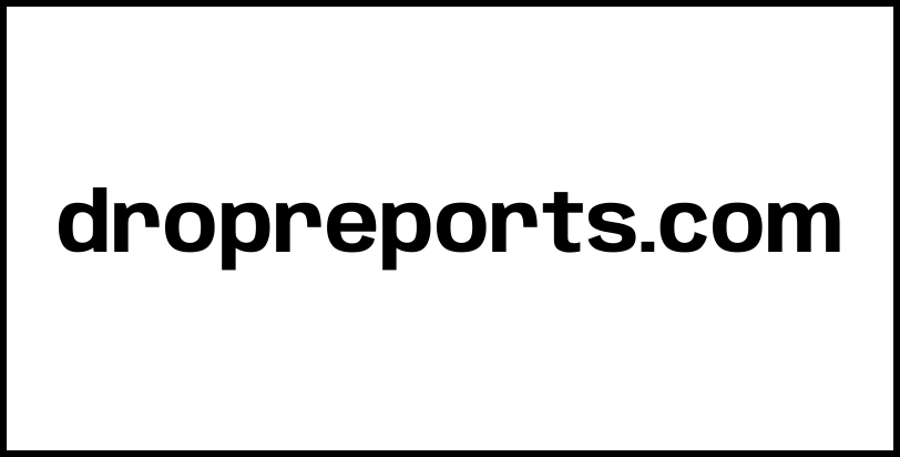 dropreports.com