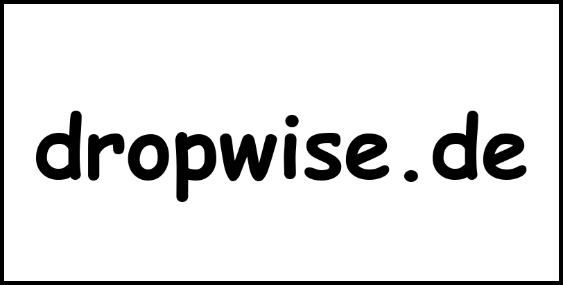 dropwise.de