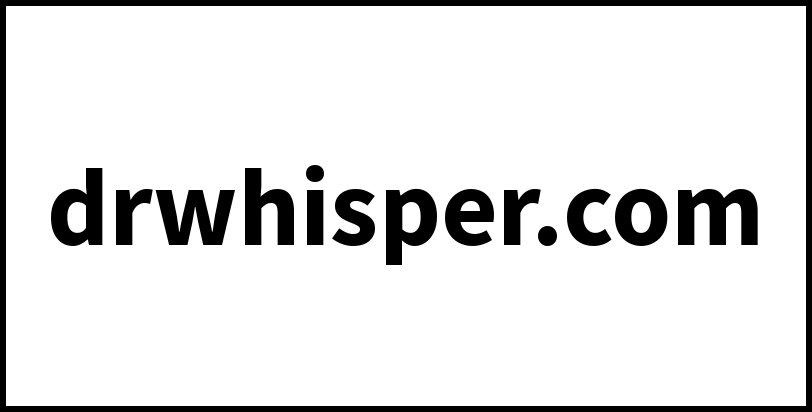 drwhisper.com