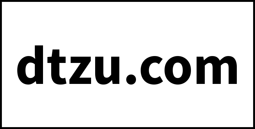 dtzu.com