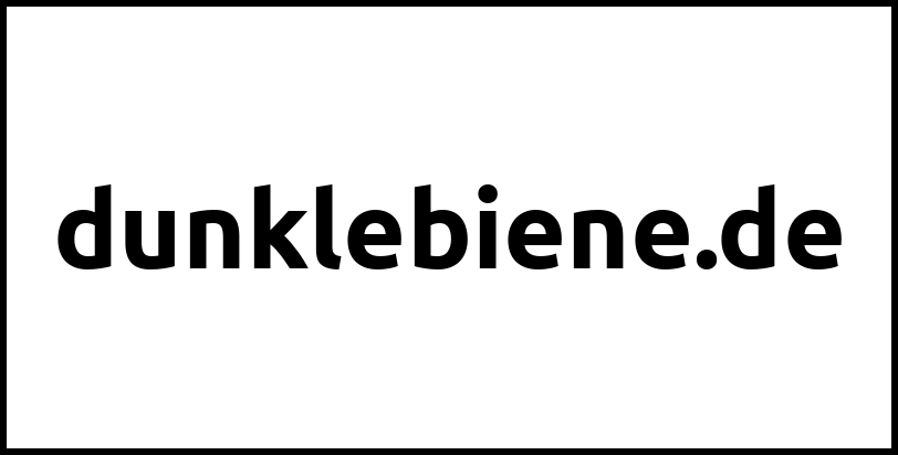 dunklebiene.de