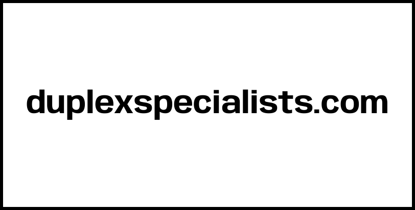 duplexspecialists.com