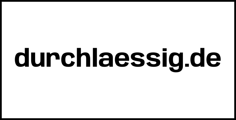durchlaessig.de