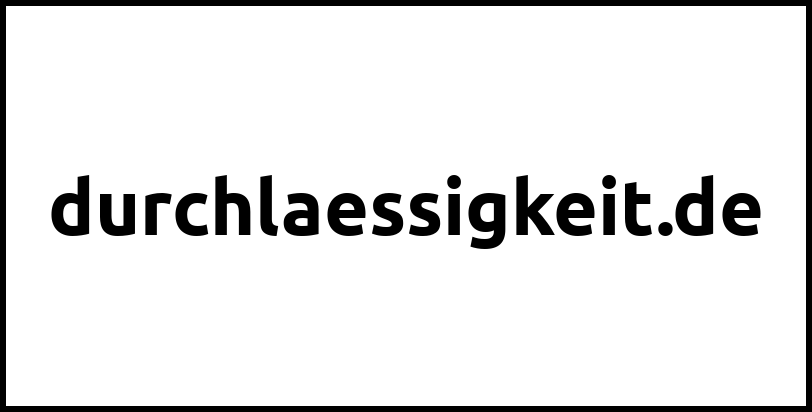 durchlaessigkeit.de