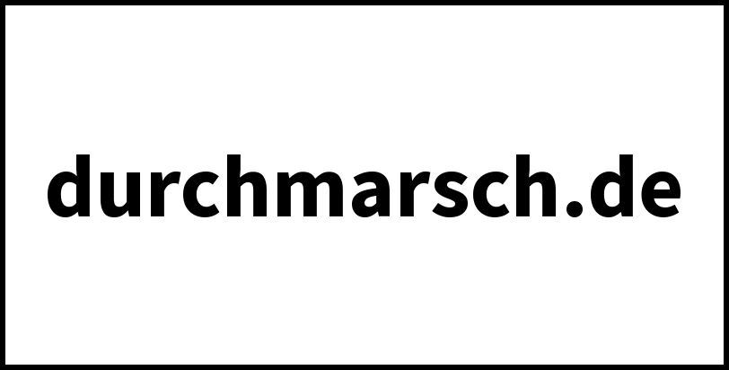 durchmarsch.de