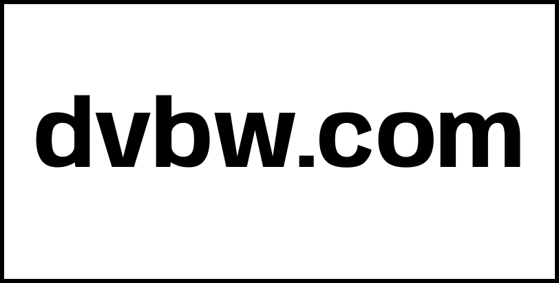 dvbw.com