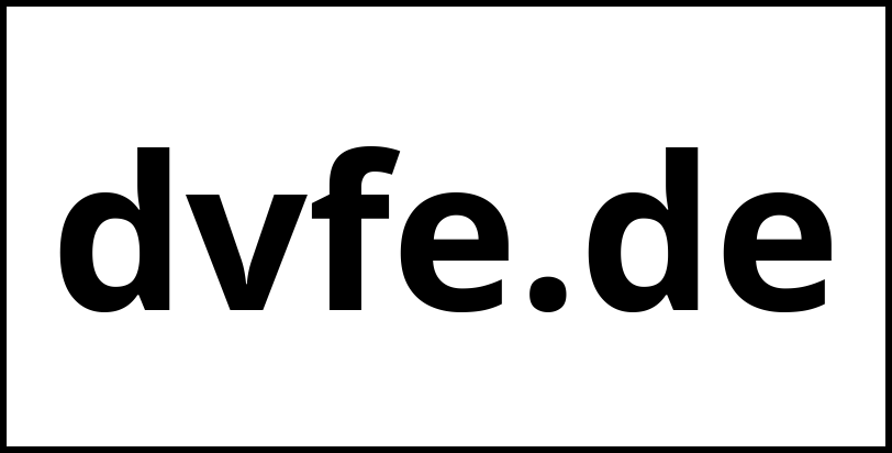 dvfe.de