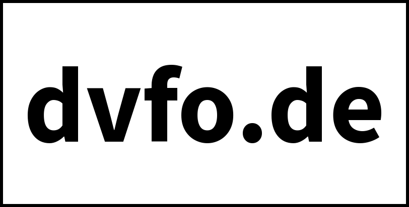 dvfo.de