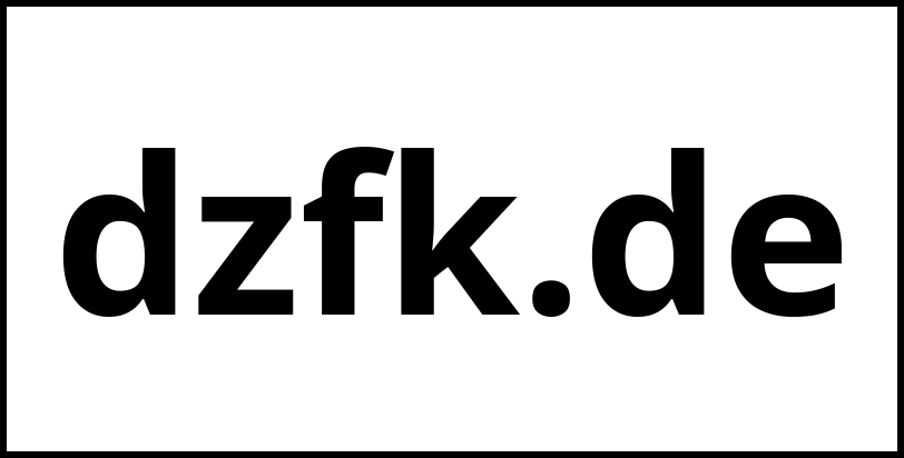 dzfk.de