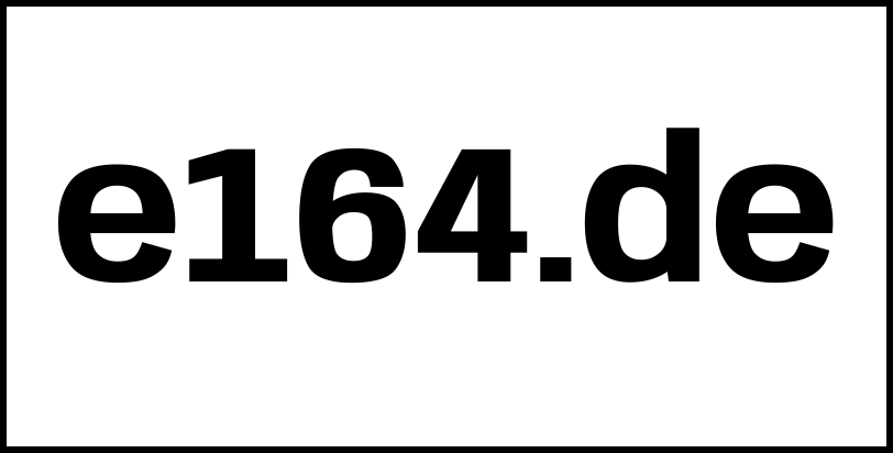 e164.de