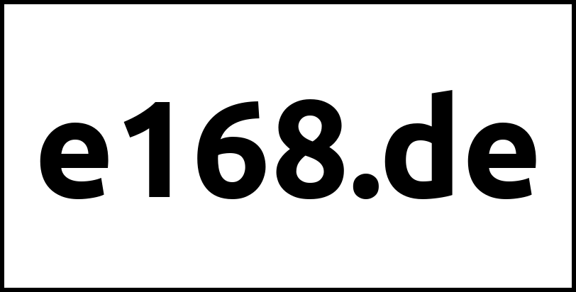 e168.de