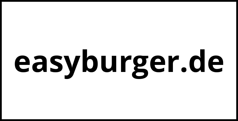 easyburger.de