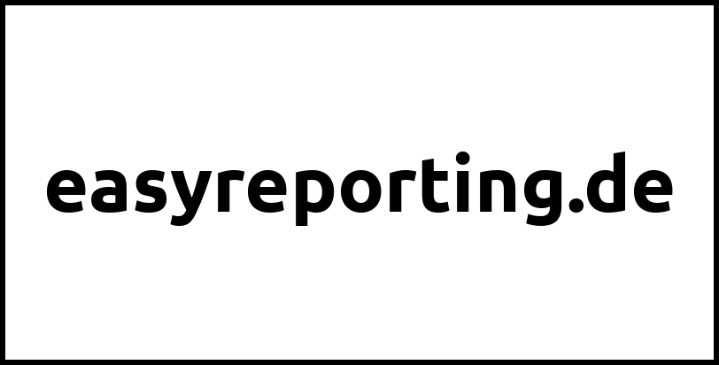 easyreporting.de