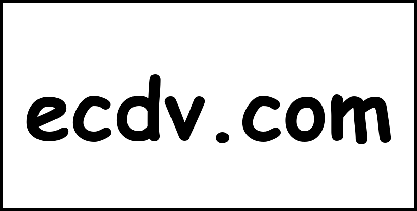 ecdv.com