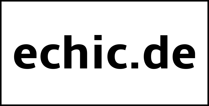 echic.de