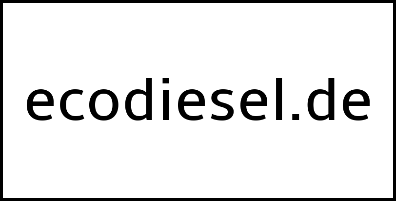 ecodiesel.de