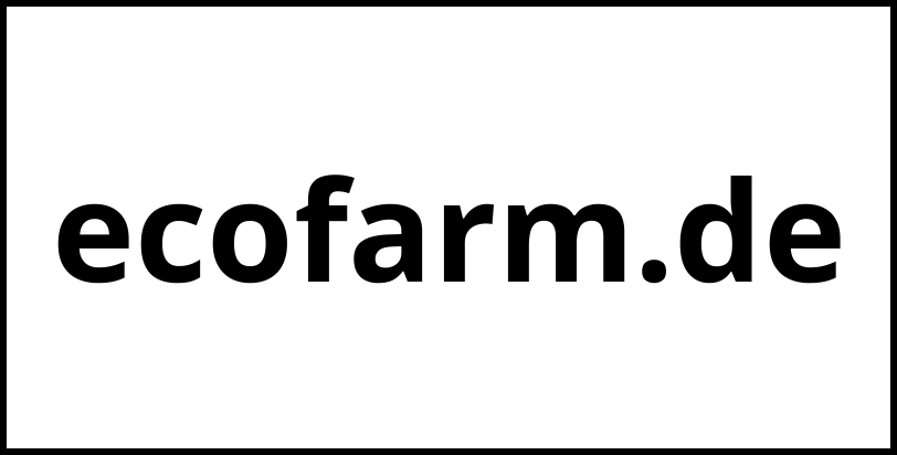 ecofarm.de