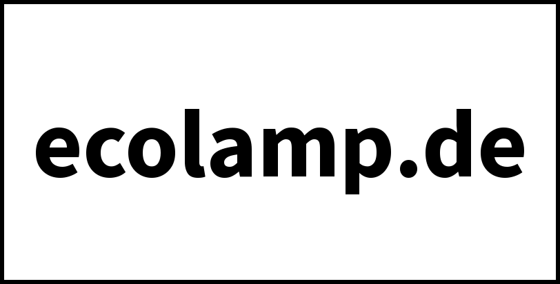ecolamp.de