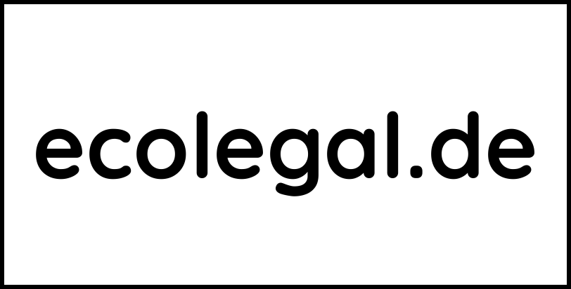 ecolegal.de