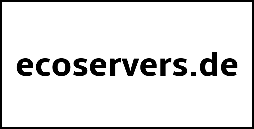 ecoservers.de