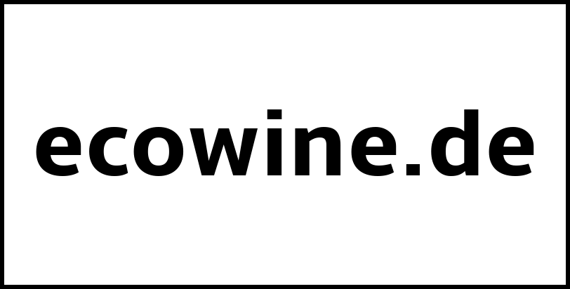 ecowine.de