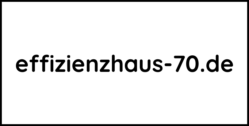 effizienzhaus-70.de