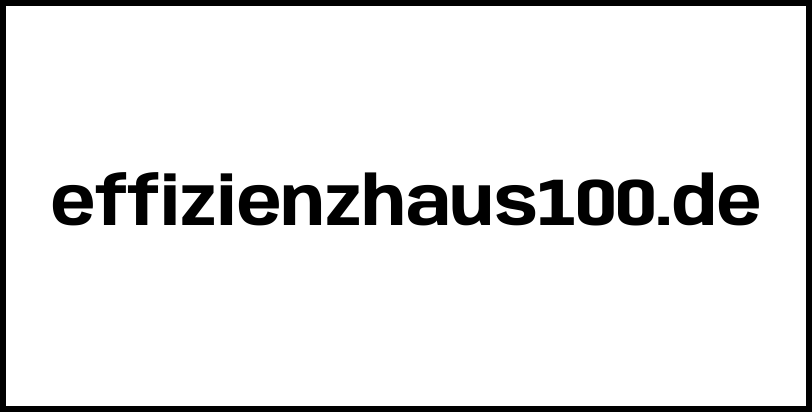 effizienzhaus100.de