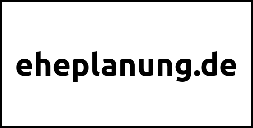 eheplanung.de