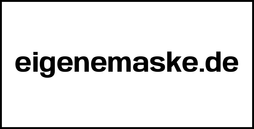 eigenemaske.de