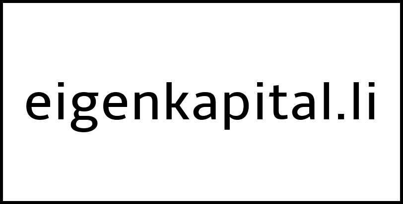 eigenkapital.li