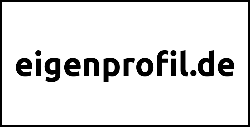 eigenprofil.de