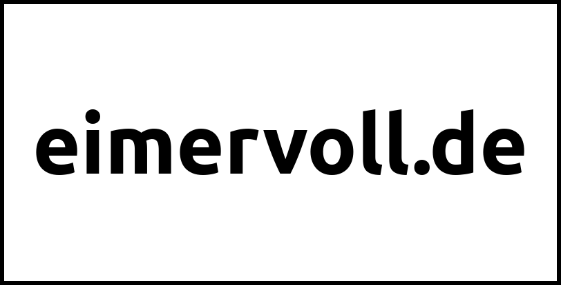 eimervoll.de