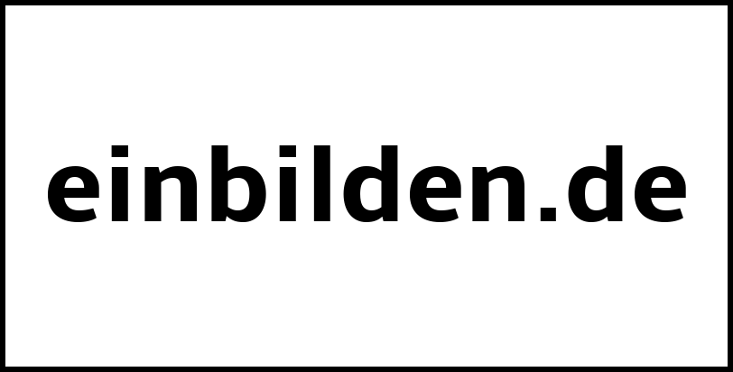 einbilden.de