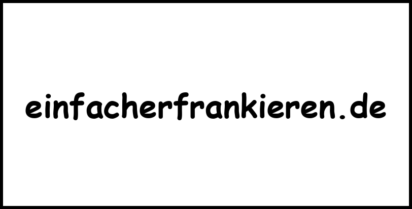 einfacherfrankieren.de