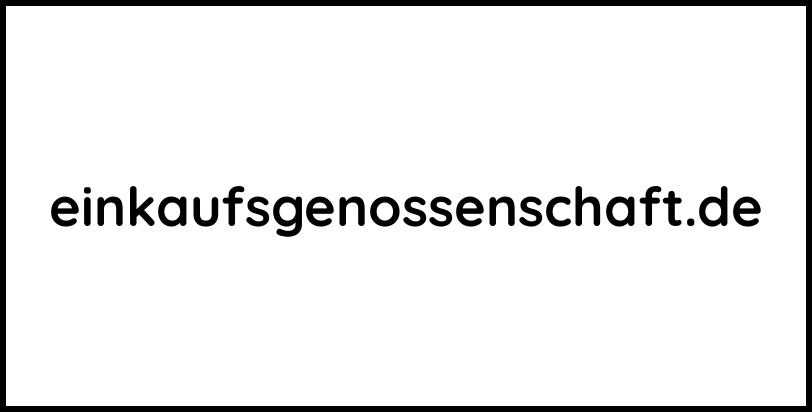 einkaufsgenossenschaft.de